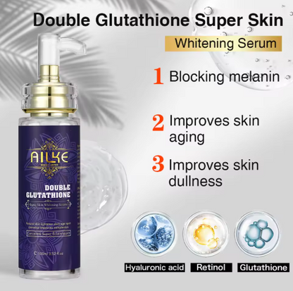 AILKE Brightening Serum, Hydrating Serum, Collagen & Glutathione